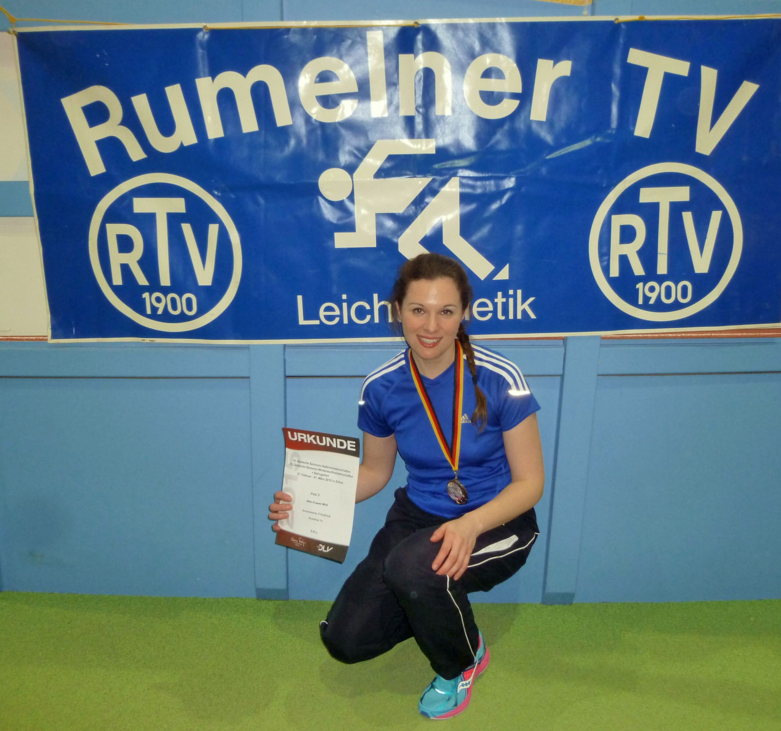 Annamaria Friedrich holt DM-Bronze