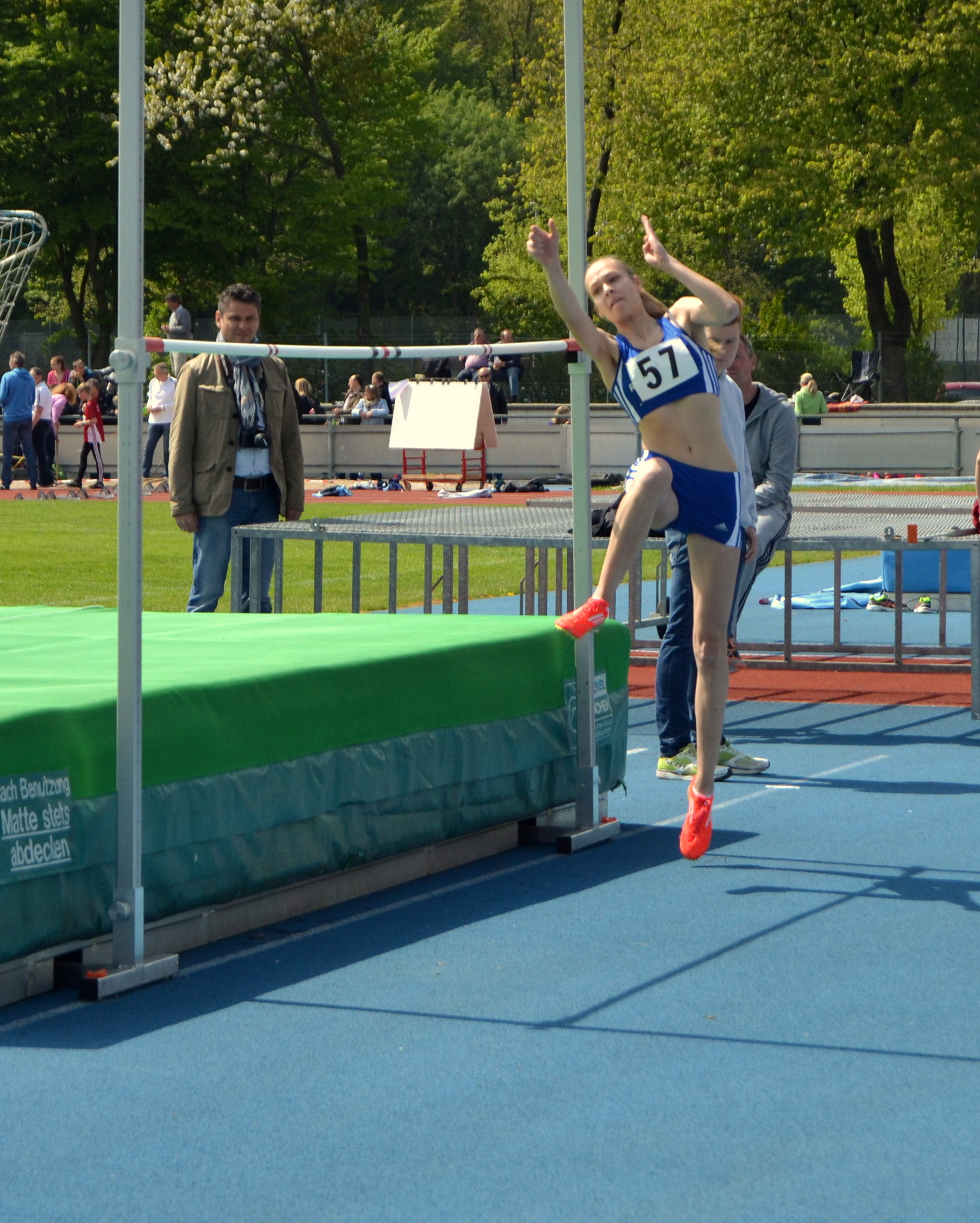 Erfolgreicher Saisonauftakt für Rumelner Leichtathletik